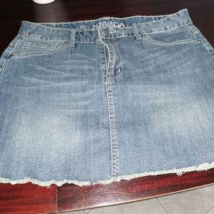 Jean skirt